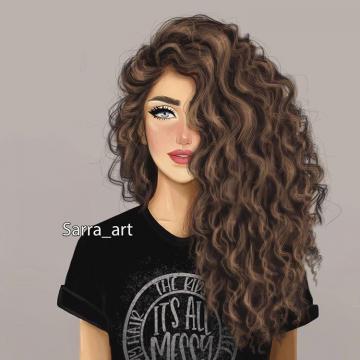 Nada Almarzooqi On Girls Cartoon Art Beautiful Girl
