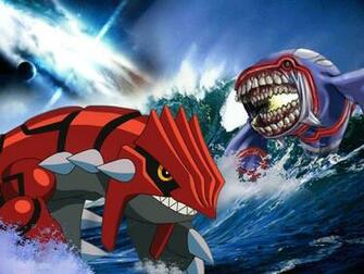 Design Graphic Image Pokemon Kyogre Vs Groudon Picture Wallpaper