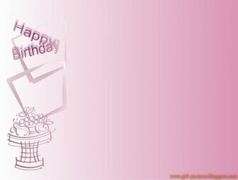 Pink Happy BirtHDay Wallpaper