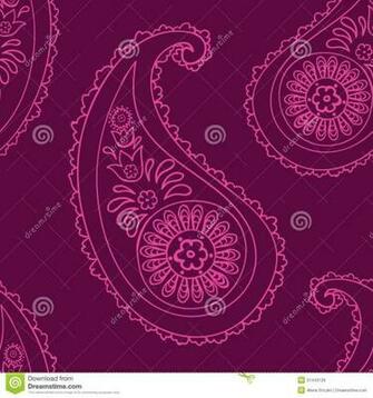 Purple Paisley Wallpaper All New