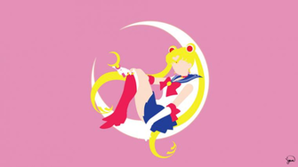 Sailor Moon Minimalist Wallpaper By Greenmapple17
