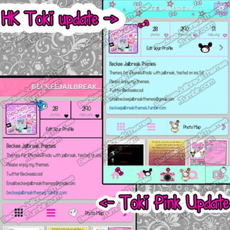 Pink Tokidoki Instagram Theme
