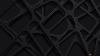 Abstract Shapes With Black Stripes 8k Wallpaper