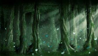 Fantasy Forest Wallpaper