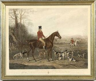 Antique Fox Prints For