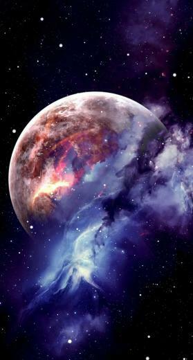 Universe Live Wallpaper For Your iPhone X From Everpix