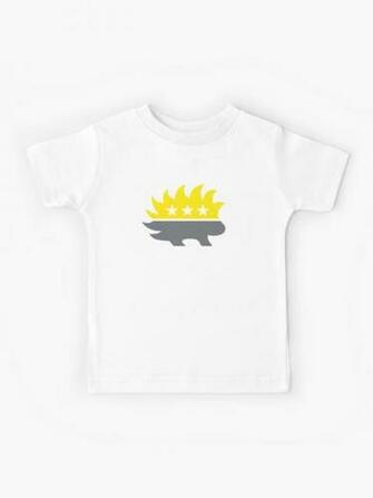 Ancap Libertarian Porcupine Black And Yellow Anarcho Capitalist