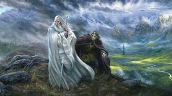 Saruman The Lord Of Rings Fantasy Art Grima Wormtongue