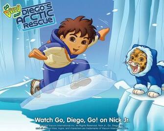 Go Diego Ice Wallpaper Cartoon