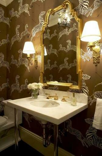 Are Always In Oh So Iconic Scalamandr Zebra Wallpaper Babble
