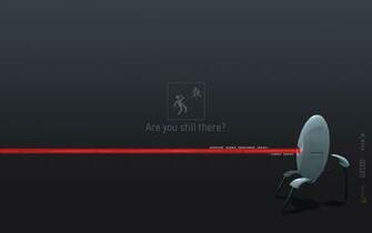 Portal Quotes Turret Wallpaper