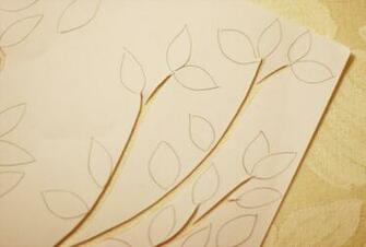 Glue The Tree To Background Paper Of Your Choice Then Place