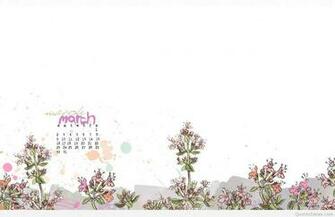 Hello March Calendar