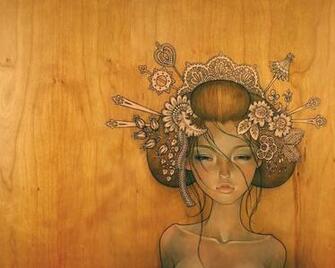 Wallpaper Audrey Kawasaki