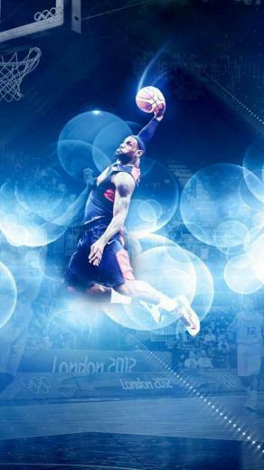 Nba Stars Domineering iPhone Wallpaper Cool I