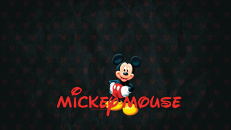 Mickey Mouse Background Destkop Wallpaper