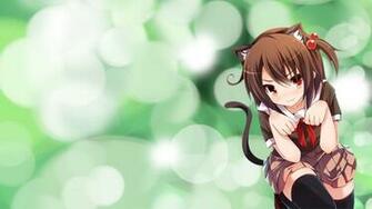 Neko Girls Computer Wallpaper Desktop Background