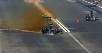 Brittany Force Taken To Hospital After Violent Crash In Pomona
