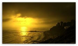 Miraflores Peru HD Wallpaper For High Definition WqHD Qwxga