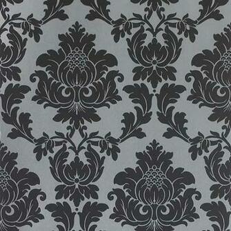 Pink Wallpaper Web Black Damask
