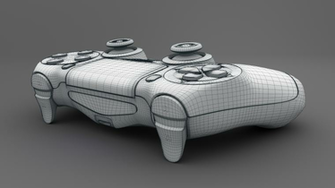 Ps4 Controller Playstation 3d Model By Neubi3d On