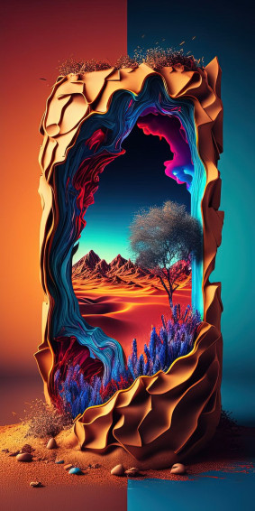 Half And Wallpaper