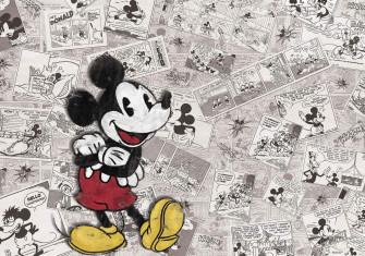 Mickey Mouse Black And White Wallpaper On
