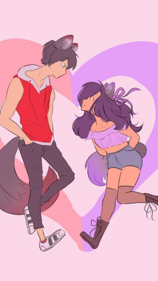 Aphmau And Aaron Wallpaper