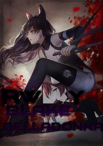 Rwby Blake Belladonna By Jackdynasty