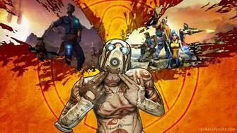 Description Borderlands Box Art Wallpaper Background In