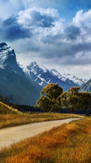 Summer Landscape iPhone 5s Wallpaper