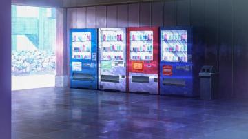 Vending Machine HD Wallpaper Background Image