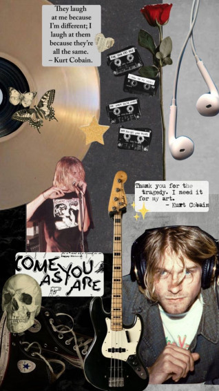 Love Of Nirvana On Kurt In Music Wallpaper