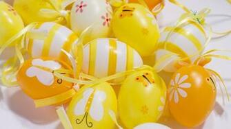 Yellow Easter Eggs