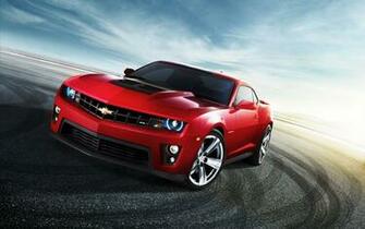 Red Car Camaro Zl Wallpaper Wide High Resolution