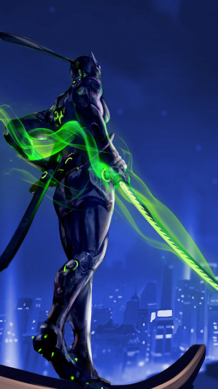 Genji Overwatch 4k Wallpaper