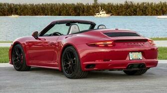 Porsche Carrera Gts Cabriolet HD Wallpaper Background