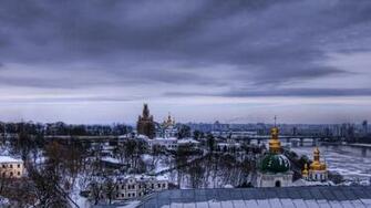 Winter City Wallpaper Grasscloth