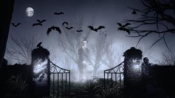 A Haunted Graveyard Bing Gallery