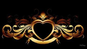 Gold Black Wallpaper Desktop Background