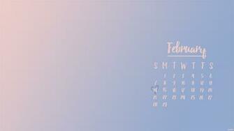 February Desktop Background Desktophintergrund Diy Kostenlos