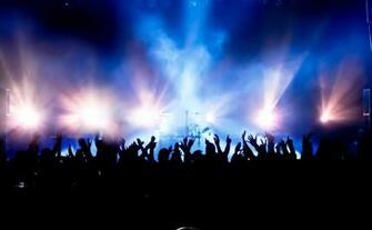 Concert Crowd From Stage Background Image Pictures Becuo