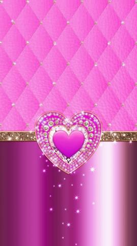 Wallpaper By Artist Unknown Heart Sparkle