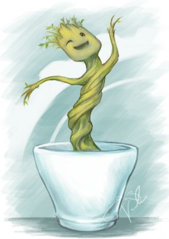 Dancing Baby Groot By Loving Em
