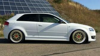 Audi A3 S3 8p Sommerr The Lv1 Gold Shine Dunlop Wallpaper