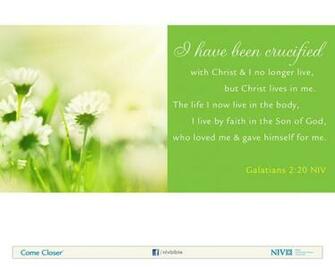 Galatians Niv Bible Verse About Faith Verses Wallpaper