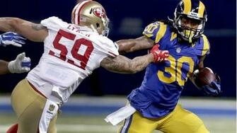 Todd Gurley Contro Tutti San Francisco 49ers Vs St Louis Rams