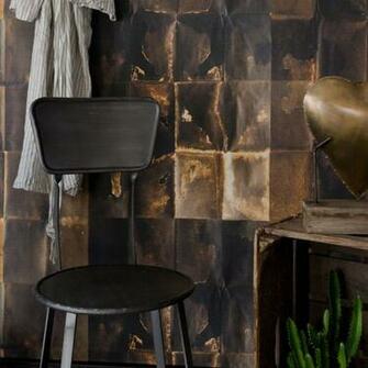 Mind The Gap Shibui Wallpaper Copper Gallery Image