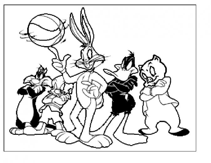 Looney Tunes Coloring Pictures
