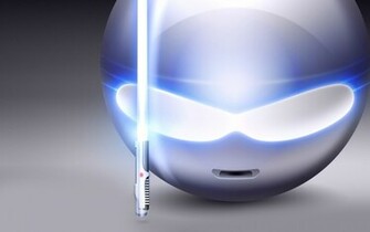 Lightsaber Emoticon Wallpaper